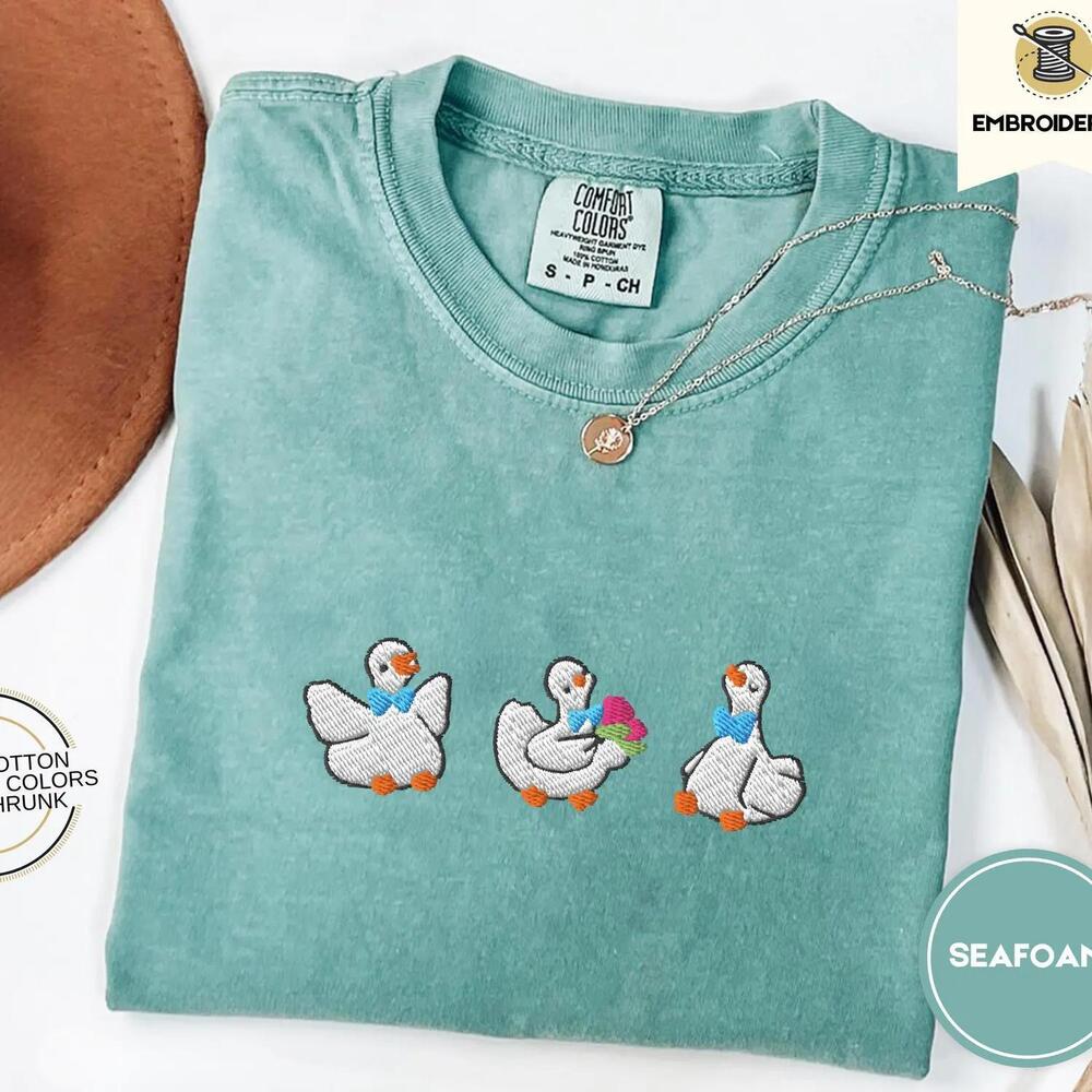 Cute Spring Geese Ed S Tee Springtime Goose Shirt